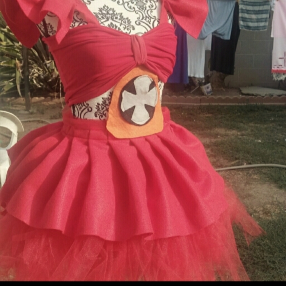 Plus size circus baby cosplay costume